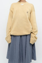 Load image into Gallery viewer, Vintage x TOMMY HILFIGER Cotton Butter Yellow Knit Sweater (M-XXL)