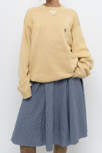 Load image into Gallery viewer, Vintage x TOMMY HILFIGER Cotton Butter Yellow Knit Sweater (M-XXL)