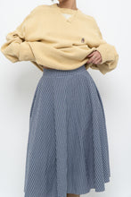 Load image into Gallery viewer, UNIQLO x Blue, Navy Gingham Midi Dress (XXS, XS)