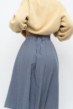 Load image into Gallery viewer, UNIQLO x Blue, Navy Gingham Midi Dress (XXS, XS)