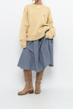 Load image into Gallery viewer, UNIQLO x Blue, Navy Gingham Midi Dress (XXS, XS)