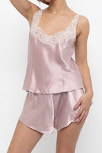 Load image into Gallery viewer, Vintage x LA SENZA Light Pink Satin Sleep Set (XS, S)