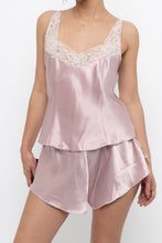 Load image into Gallery viewer, Vintage x LA SENZA Light Pink Satin Sleep Set (XS, S)