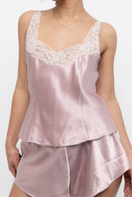 Load image into Gallery viewer, Vintage x LA SENZA Light Pink Satin Sleep Set (XS, S)