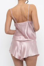 Load image into Gallery viewer, Vintage x LA SENZA Light Pink Satin Sleep Set (XS, S)