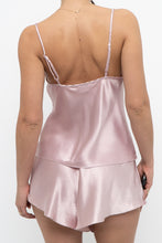 Load image into Gallery viewer, Vintage x LA SENZA Light Pink Satin Sleep Set (XS, S)