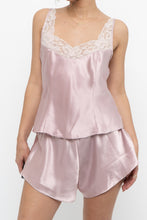 Load image into Gallery viewer, Vintage x LA SENZA Light Pink Satin Sleep Set (XS, S)