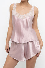 Load image into Gallery viewer, Vintage x LA SENZA Light Pink Satin Sleep Set (XS, S)
