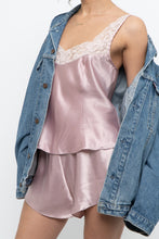 Load image into Gallery viewer, Vintage x LA SENZA Light Pink Satin Sleep Set (XS, S)