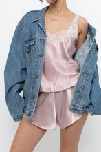 Load image into Gallery viewer, Vintage x LA SENZA Light Pink Satin Sleep Set (XS, S)