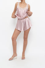 Load image into Gallery viewer, Vintage x LA SENZA Light Pink Satin Sleep Set (XS, S)