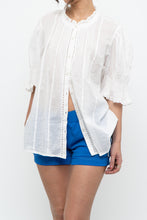 Load image into Gallery viewer, GAP x Made in India x White Cotton Blouse (S-L)