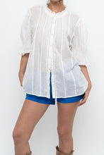 Load image into Gallery viewer, GAP x Made in India x White Cotton Blouse (S-L)