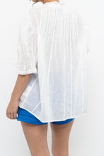 Load image into Gallery viewer, GAP x Made in India x White Cotton Blouse (S-L)