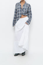 Load image into Gallery viewer, Vintage x CHAPS White Cotton Tiered Maxi Skirt (L, XL)