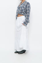 Load image into Gallery viewer, Vintage x CHAPS White Cotton Tiered Maxi Skirt (L, XL)
