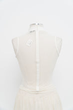 Load image into Gallery viewer, Vintage x RW &amp; CO Deadstock Cream Mesh Sleeveless Top (XS)