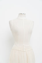 Load image into Gallery viewer, Vintage x RW &amp; CO Deadstock Cream Mesh Sleeveless Top (XS)