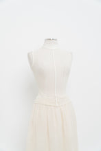 Load image into Gallery viewer, Vintage x RW &amp; CO Deadstock Cream Mesh Sleeveless Top (XS)