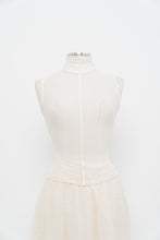 Load image into Gallery viewer, Vintage x RW &amp; CO Deadstock Cream Mesh Sleeveless Top (XS)