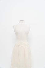 Load image into Gallery viewer, Vintage x RW &amp; CO Deadstock Cream Mesh Sleeveless Top (XS)