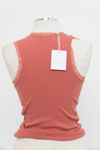 Load image into Gallery viewer, Modern x Pink Ribbed Lace Deadstock Tank (XS, S)