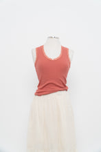 Load image into Gallery viewer, Modern x Pink Ribbed Lace Deadstock Tank (XS, S)