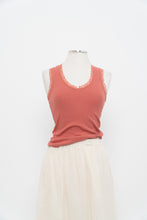 Load image into Gallery viewer, Modern x Pink Ribbed Lace Deadstock Tank (XS, S)