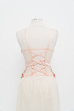 Load image into Gallery viewer, VICTORIA SECRET x Light Pink Floral Embroidered Corset (36C)