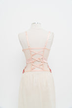 Load image into Gallery viewer, VICTORIA SECRET x Light Pink Floral Embroidered Corset (36C)