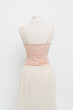 Load image into Gallery viewer, Vintage x GUESS Peach Lace Corset (S)