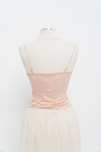 Load image into Gallery viewer, Vintage x GUESS Peach Lace Corset (S)