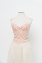 Load image into Gallery viewer, Vintage x GUESS Peach Lace Corset (S)