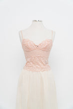Load image into Gallery viewer, Vintage x GUESS Peach Lace Corset (S)