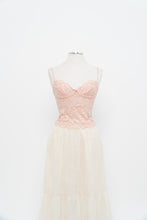 Load image into Gallery viewer, Vintage x GUESS Peach Lace Corset (S)