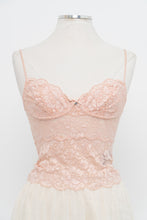 Load image into Gallery viewer, Vintage x GUESS Peach Lace Corset (S)