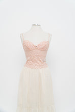 Load image into Gallery viewer, Vintage x GUESS Peach Lace Corset (S)