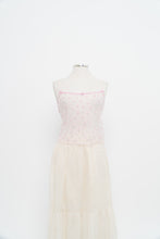 Load image into Gallery viewer, SKIMS x Deadstock Pink Lace Cropped Tank (L)