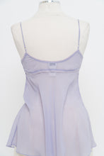 Load image into Gallery viewer, Vintage x LA SENZA Sheer Lilac Top (XS-M)