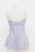 Load image into Gallery viewer, Vintage x LA SENZA Sheer Lilac Top (XS-M)