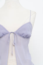 Load image into Gallery viewer, Vintage x LA SENZA Sheer Lilac Top (XS-M)