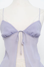 Load image into Gallery viewer, Vintage x LA SENZA Sheer Lilac Top (XS-M)