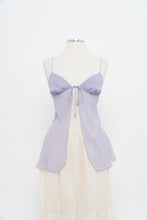 Load image into Gallery viewer, Vintage x LA SENZA Sheer Lilac Top (XS-M)