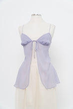 Load image into Gallery viewer, Vintage x LA SENZA Sheer Lilac Top (XS-M)