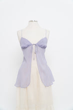 Load image into Gallery viewer, Vintage x LA SENZA Sheer Lilac Top (XS-M)