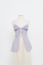 Load image into Gallery viewer, Vintage x LA SENZA Sheer Lilac Top (XS-M)