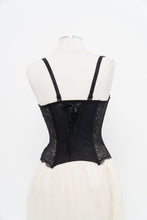 Load image into Gallery viewer, Vintage x CHANTELLE Black Lace Mesh Corset (34D)