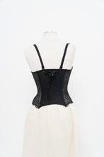 Load image into Gallery viewer, Vintage x CHANTELLE Black Lace Mesh Corset (34D)