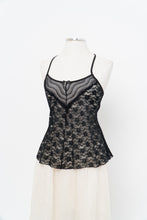 Load image into Gallery viewer, Vintage x Black Lace Tank (S, M)