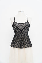Load image into Gallery viewer, Vintage x Black Lace Tank (S, M)